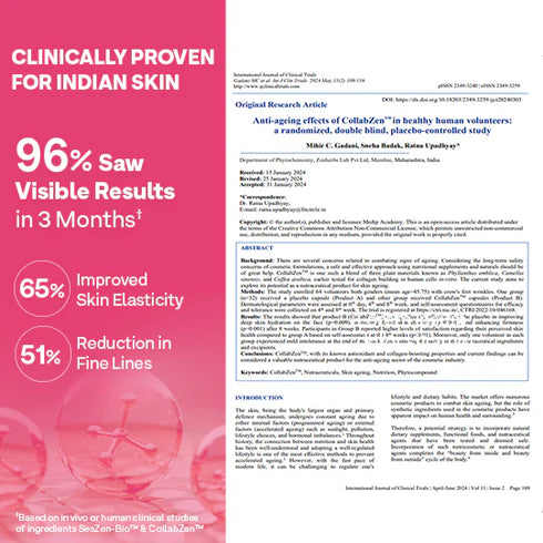 Oziva Vegan Collagen With Biotin & Vitamin C for Skin Radiance & Hydration 200 g