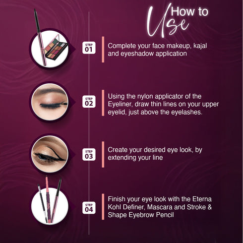 Dazller Cosmetics Eterna Gel Eyeliner
