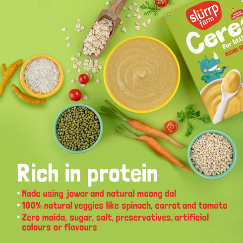 Slurrp Farm Moong Dal Khichdi Porridge Mix
