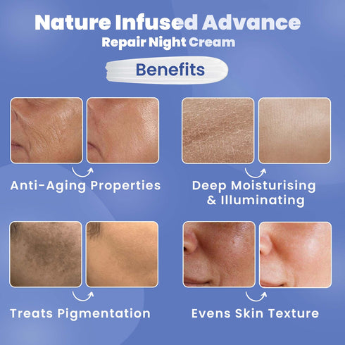 Wild Oak Advance Repair Sandalwood And Saffron Night Repair Cream