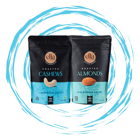 Ella Foods Salted Cashews & Salted Almonds