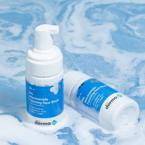 The Derma Co Acne Removal and Skin Toning 3% Niacinamide Foaming Face Wash