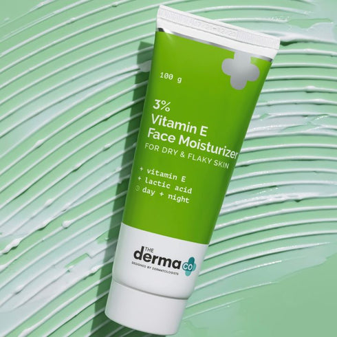The Derma co 3% Vitamin E Face Moisturizer With Vitamin E & Lactic Acid