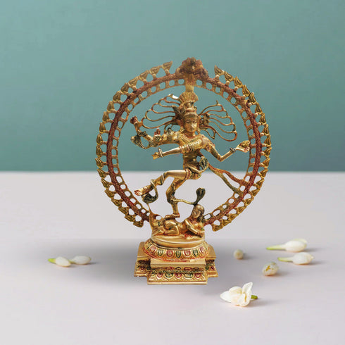 Brass Nataraj Statue 7.67Kg