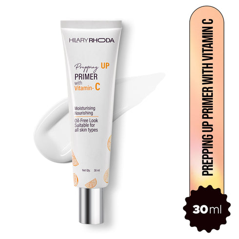 Hilary Rhoda Prepping UP PRIMER with Vitamin C
