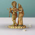Brass Radha Krishna On Kamal Base 3.88Kg