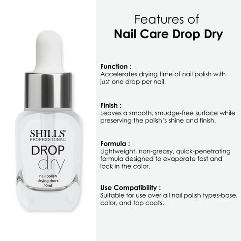 Shills Professional Nail Care Drop Dry