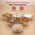 Vinod Stainless Steel Maharaja Bowl Set of 12 Pieces 150 ml Highest Grade Steel Durable and Strong Dishwasher Safe and Rust Free
