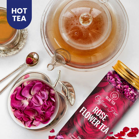 Blue Tea Rose Flower Tea|