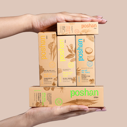 Poshan Skincare Sampoorn Poshan - Complete Routine