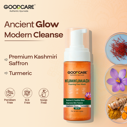 Kumkumadi Foaming Face Wash