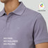 XYXX Nova Combed Cotton Polo T-shirts Misty Lilac