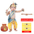 Raj Fancy Dresses Baby Krishna Yellow| Ferozi Dress for Janmashtami