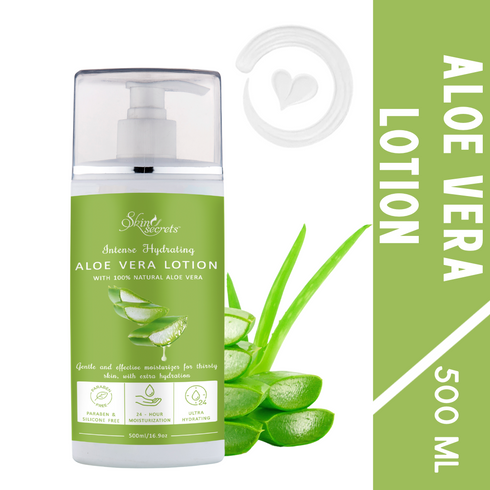 Skin Secrets Aloe Vera Lotion for Hydrated & Plump Skin