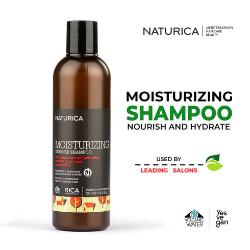Naturica Moisturising Defense Shampoo With Wheat And Soy Protein For Dry Hair| 250ml