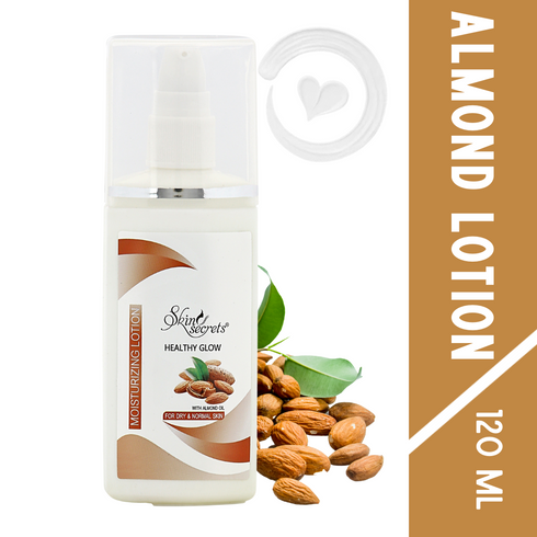 Skin Secrets India Healthy Glow Moisturizing Lotion with Almond Oil