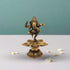 Brass Dancing Ganesha Statue 0.6Kg