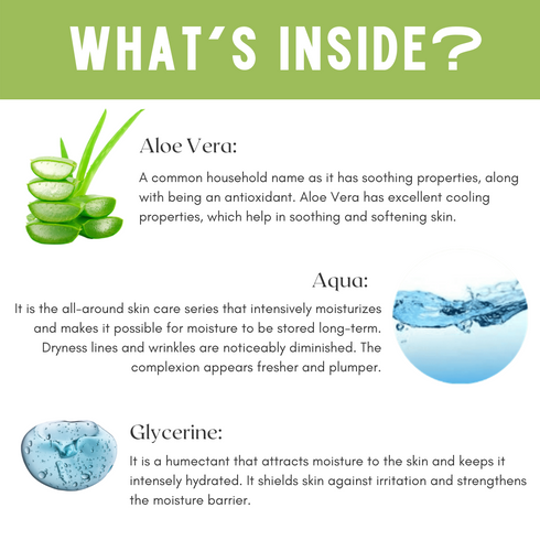 Skin Secrets Aloe Vera Lotion for Hydrated & Plump Skin