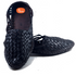 Vhaanfootwear Mens Hand Woven Full Net Shoes Dark Brown Color