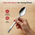 Vinod Moscow Stainless Steel Spoon Set of 12 Piece Heavy Gauge Steel Mirror Finish Rust Free Tough Strong and Durable Easy to Clean