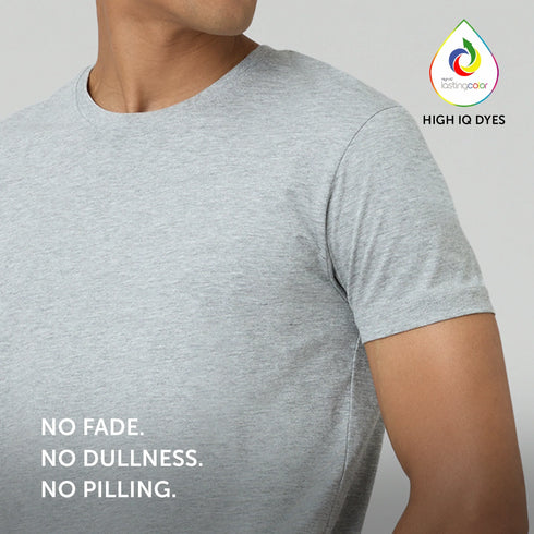 XYXX Pace Combed Cotton T-shirts Frost Grey