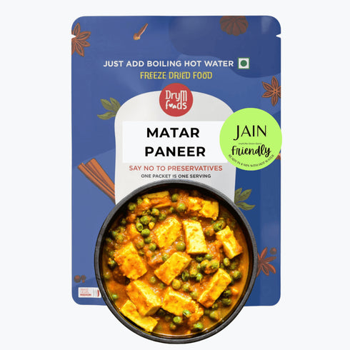 Drym foods Jain Matar Paneer