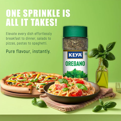 Keya Oregano Freeze Dried Seasoning For Pizza Pasta Marinades And Soups No Artificial Flavour And Colours Sprinkler