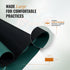 Wiselife PU Alignment & Natural Rubber Yoga Mat 6mm