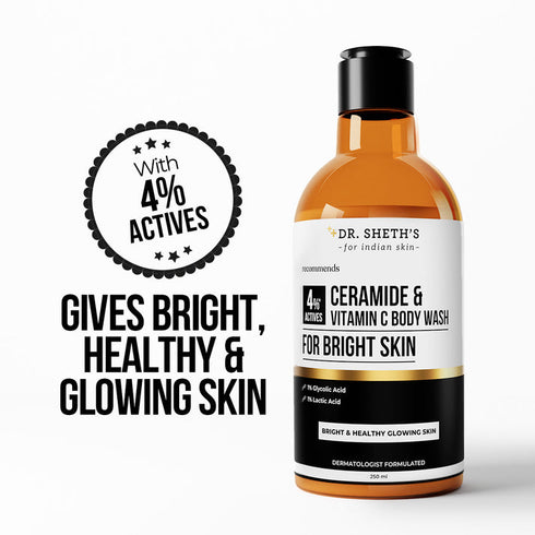 Dr. Sheth's Ceramide and Vitamin C Body Wash