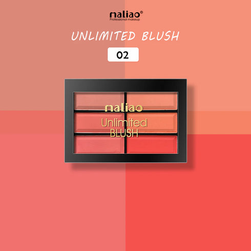Maliao Unlimited Blush Palette