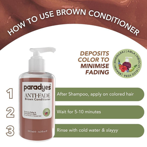 Paradyes Anti Fade Brown Conditioner