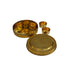 Brass Round Masala Dani 237g