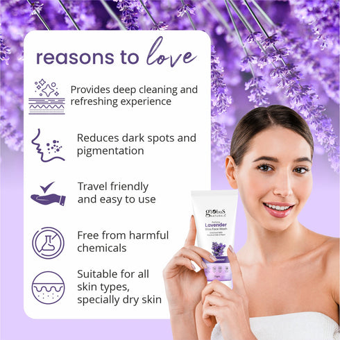 Globus Naturals Lavender Face Wash