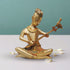 Brass Rajasthani Guitar Statue 2.7Kg