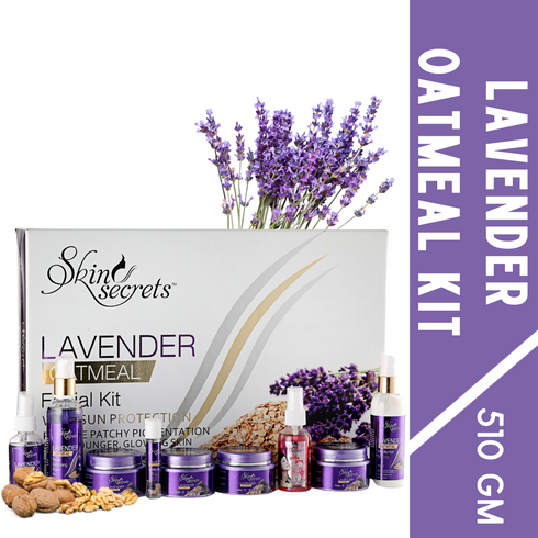 Skin Secrets Lavender Oatmeal Facial Kit 510gm
