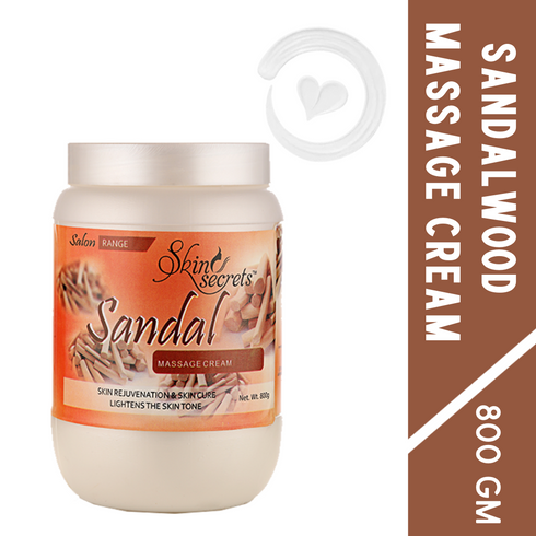 Skin Secrets Sandal Massage Cream with Sandalwood Oil