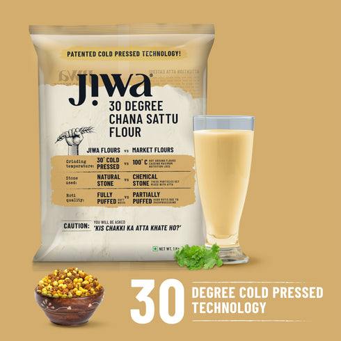Jiwa 30 Degree Chana Sattu Flour