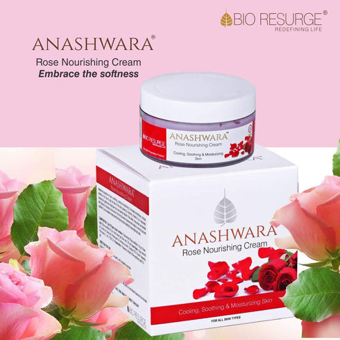 BIO RESURGE LIFE Anashwara Natural Rose Nourishing Cream