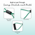 Wiselife Yoga Tube Band - 8 Shaped Resistance Loop Band