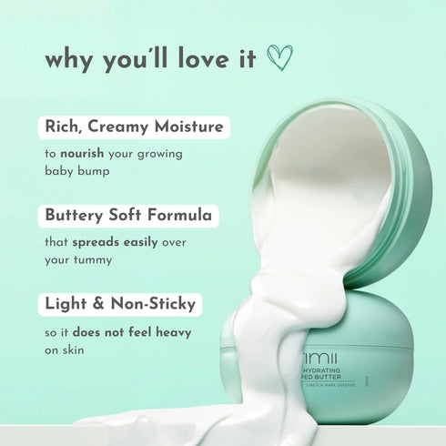 Orimii Skincare Bump Hydrating Whipped Butter