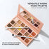 Praush Omni Nude Eyeshadow Palette - 18 versatile warm nude shades