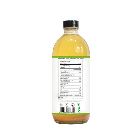 Natuur Apple cider vinegar (With mother Raw and unfiltered )