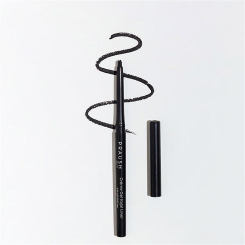 Praush Creme Gel Kajal Liner- Intense Black, Pack Of 2
