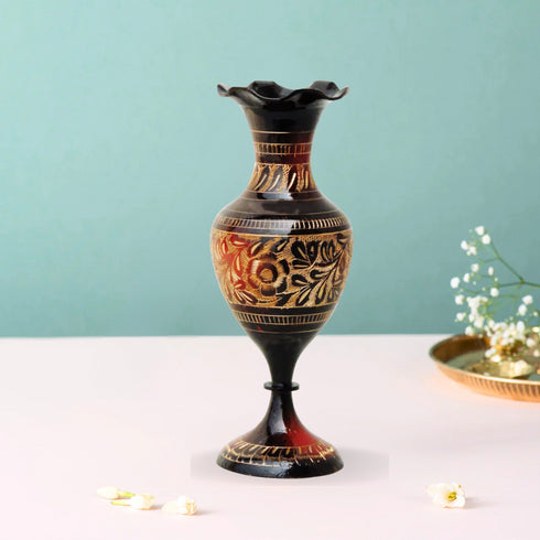 Brass Home And Garden Flower Pot 0.32Kg