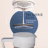 Sleepy Owl Coffee French Press White