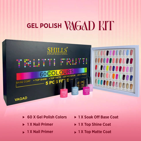Shills Professional Gel Polish Kit Vagad