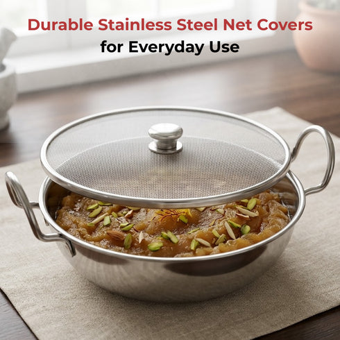 Vinod Stainless Steel Net Cover 2 pieces 10 No
