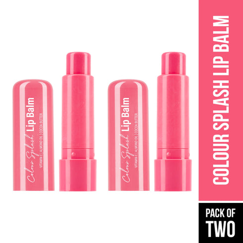 Hilary Rhoda Colour Splash Lip Balm (Pack of 2)
