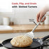 Vinod Stainless Steel Basting Slotted Turner Cooking Palta Set of 2 34 cm High Quality Stainless Steel Rust Free Dishwasher Safe No 5