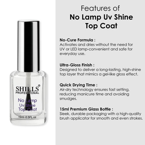 Shills Professional No Lamp Top Coat